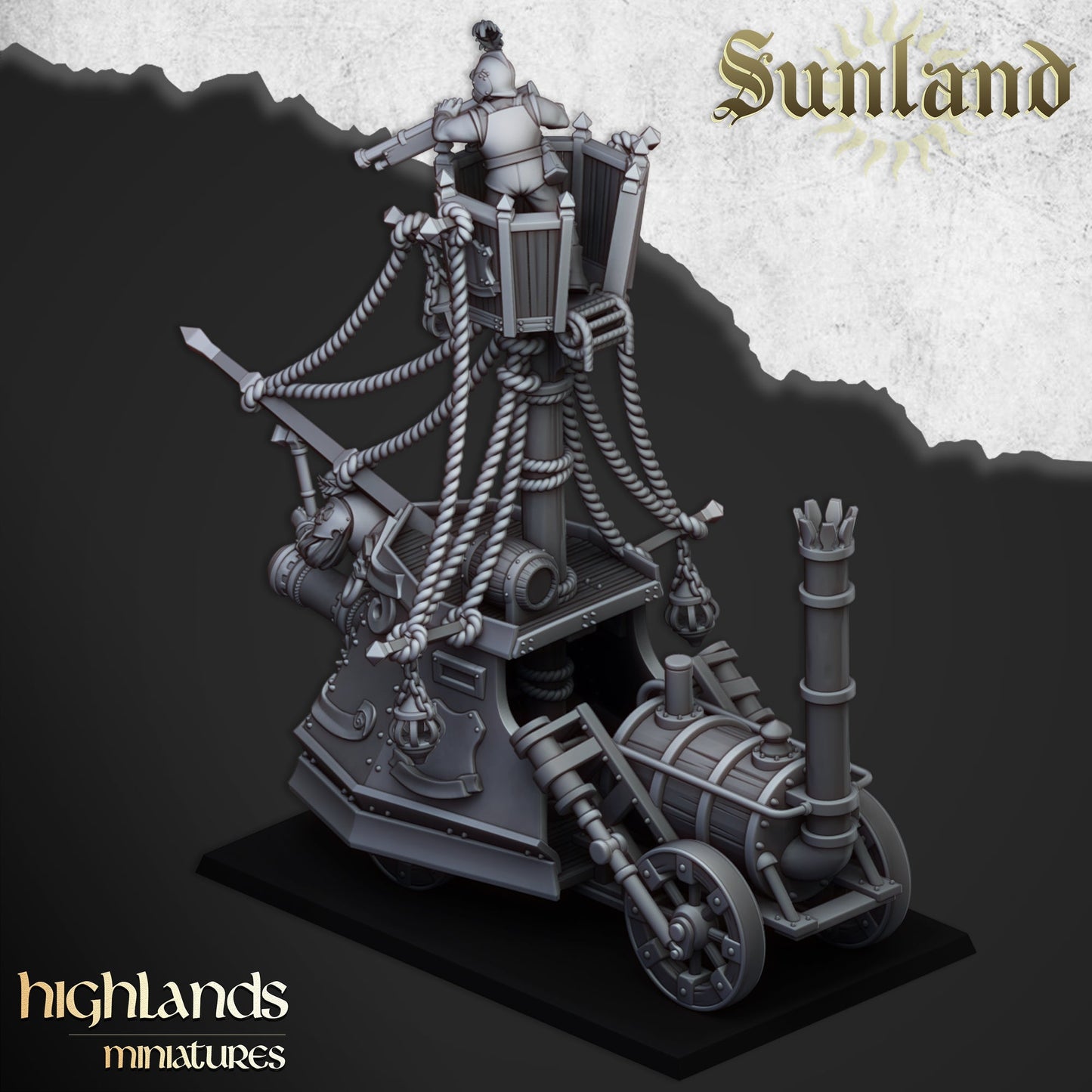 Sunland Ironclad landship, Highlands Miniatures