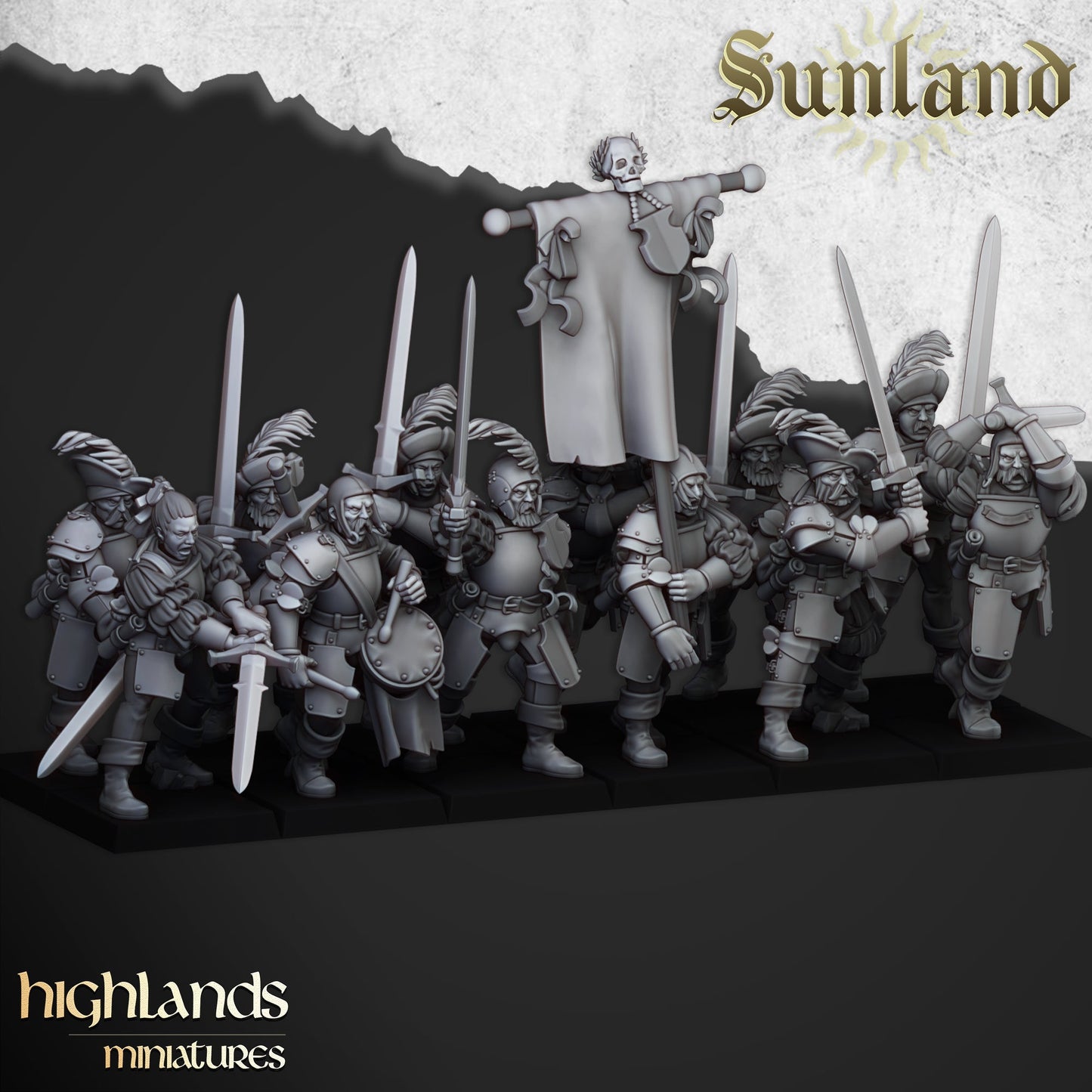 Sunland Landsknecht, Highlands Miniatures