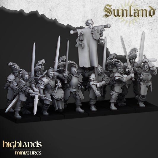 Sunland Landsknecht, Highlands Miniatures