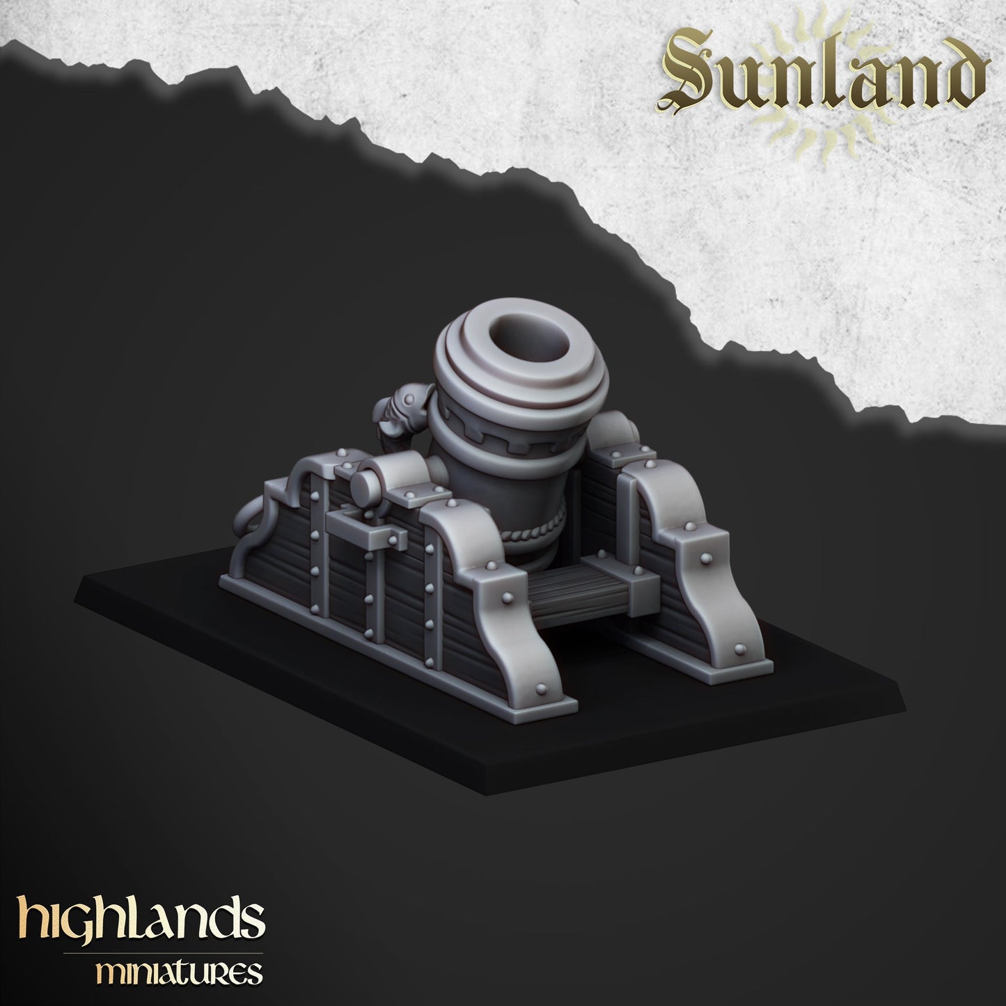 Sunland-artillery, Highlands Miniatures