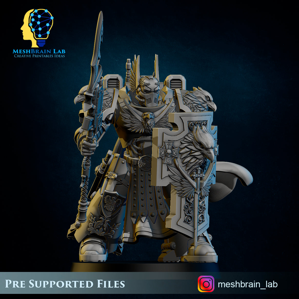 Master of the order and Sworn Guard squad, MeshBrain Lab