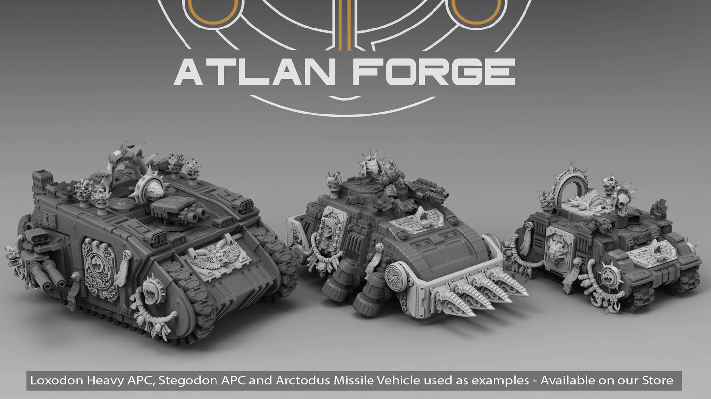 Wai Toa Vehicle Ornaments, Atlan Forge
