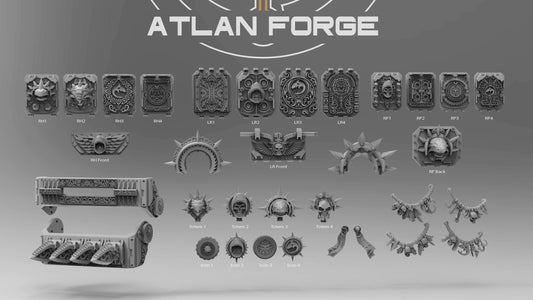 Wai Toa Vehicle Ornaments, Atlan Forge