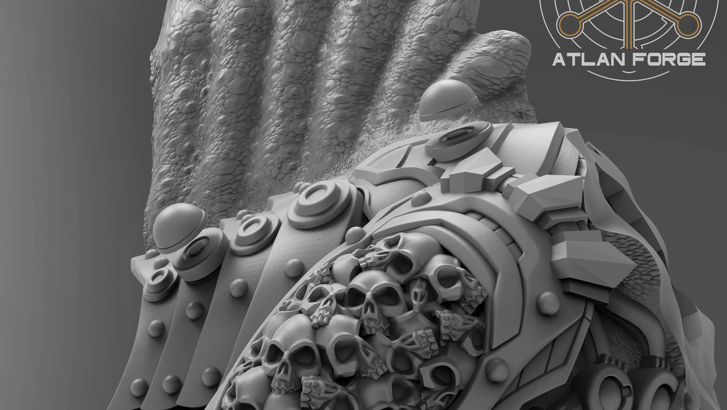 Cybernetic Spinosaur, Atlan Forge
