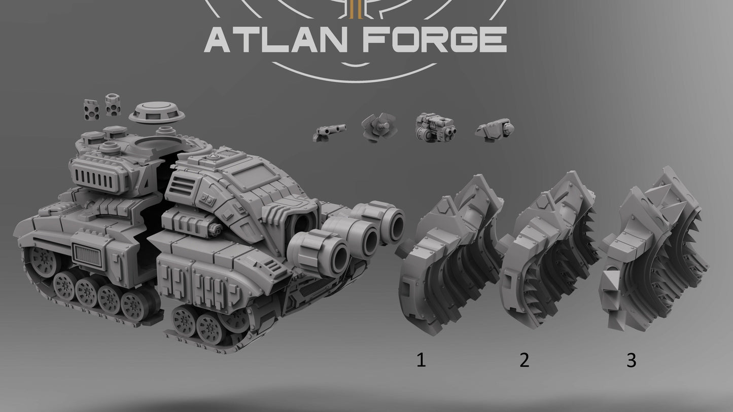 Arctodus Battle Tank, Atlan Forge