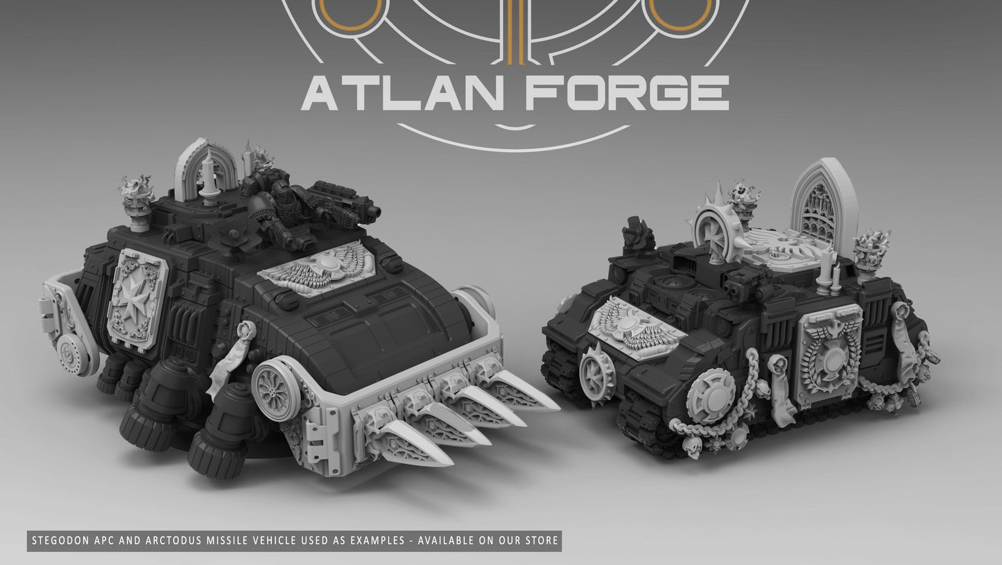 Templar Vehicle Ornaments, Atlan Forge