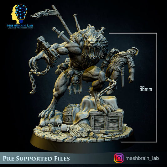 Monstrous Werewolf, MeshBrain Lab